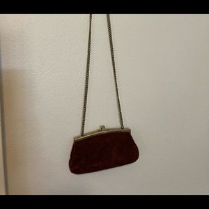 Crossbody bag suede